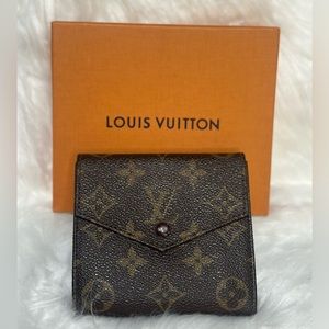 💯 Authentic Louis Vuitton Elise Wallet 2 Snap